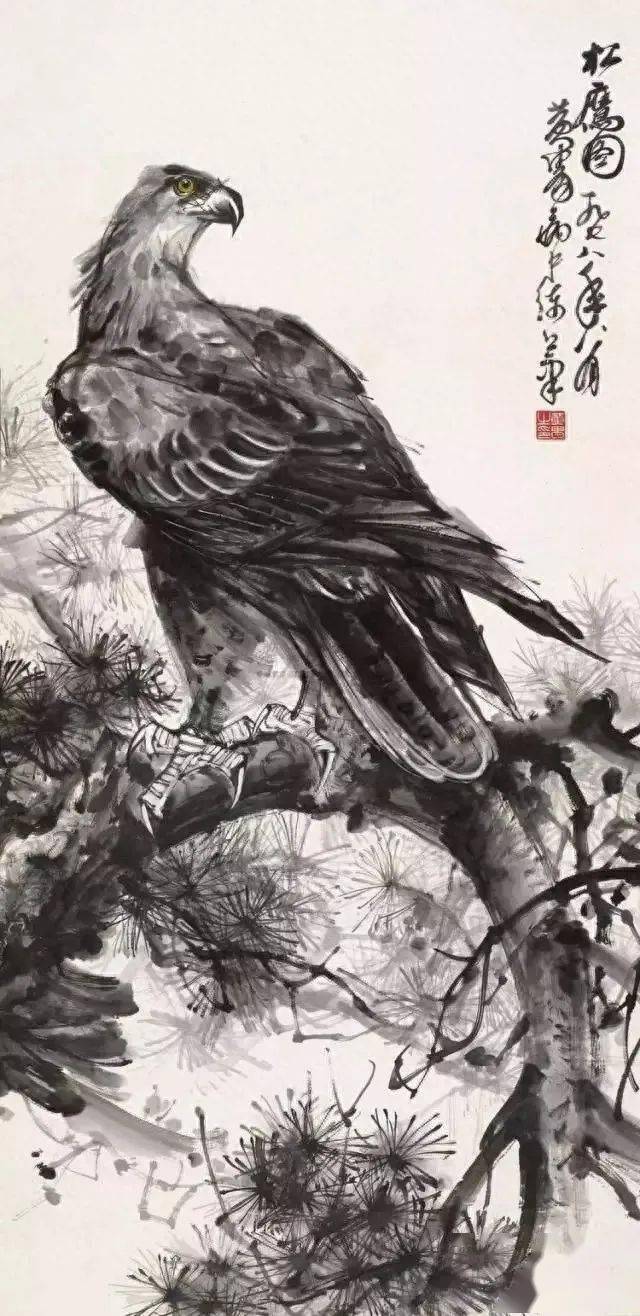 画鹰大师的作品图片