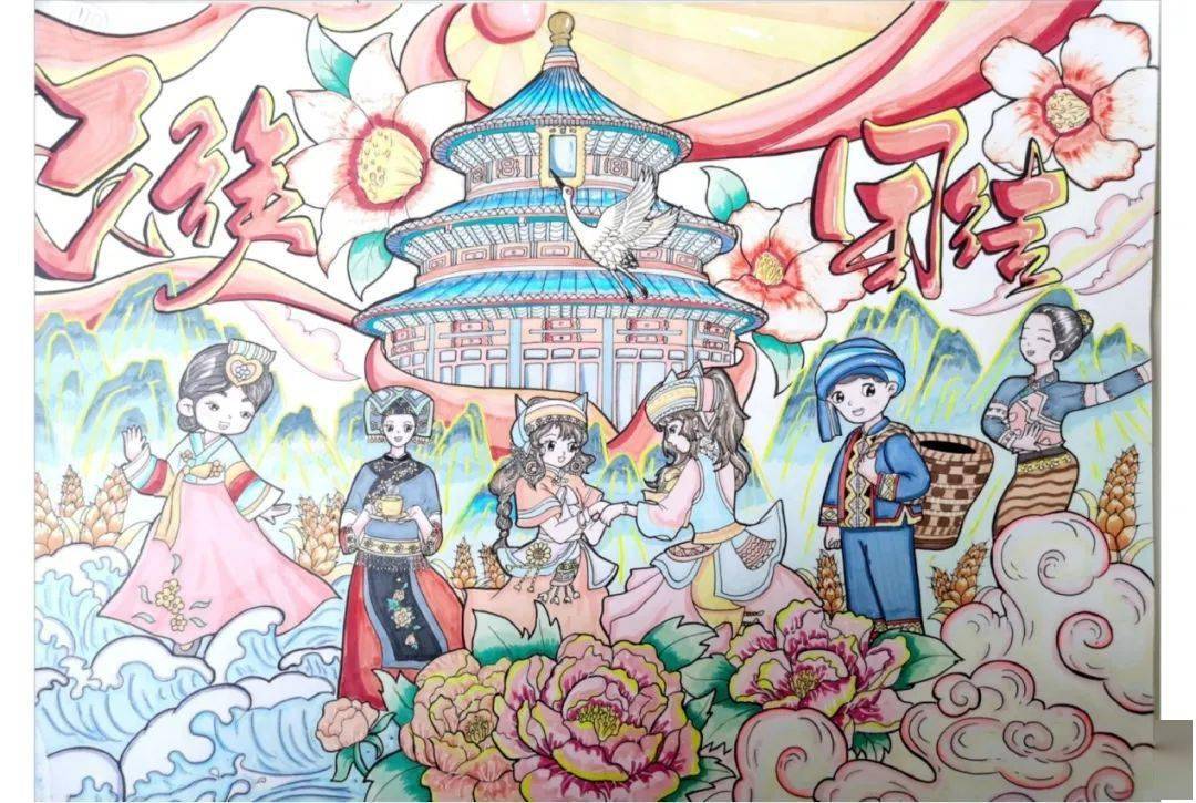 围观丨准格尔旗第十三届中小学生艺术节优秀绘画作品展_指导_学校名称