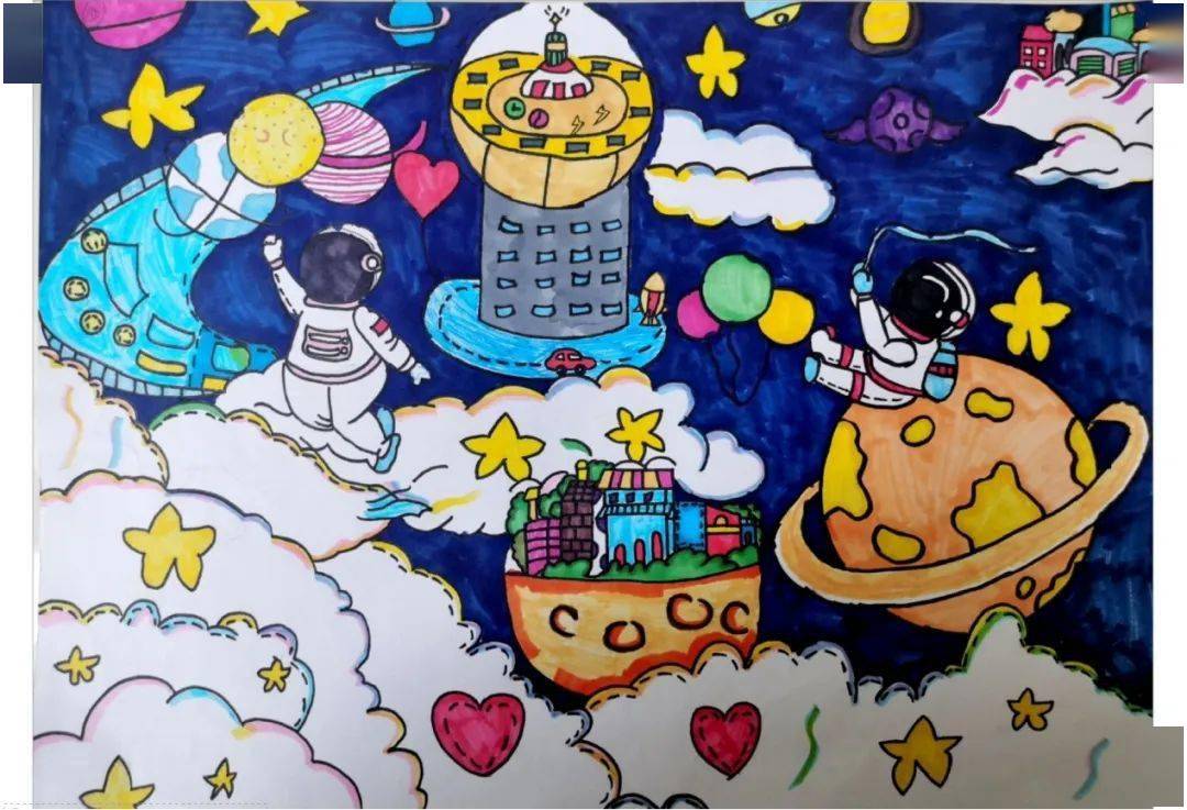 围观丨准格尔旗第十三届中小学生艺术节优秀绘画作品展