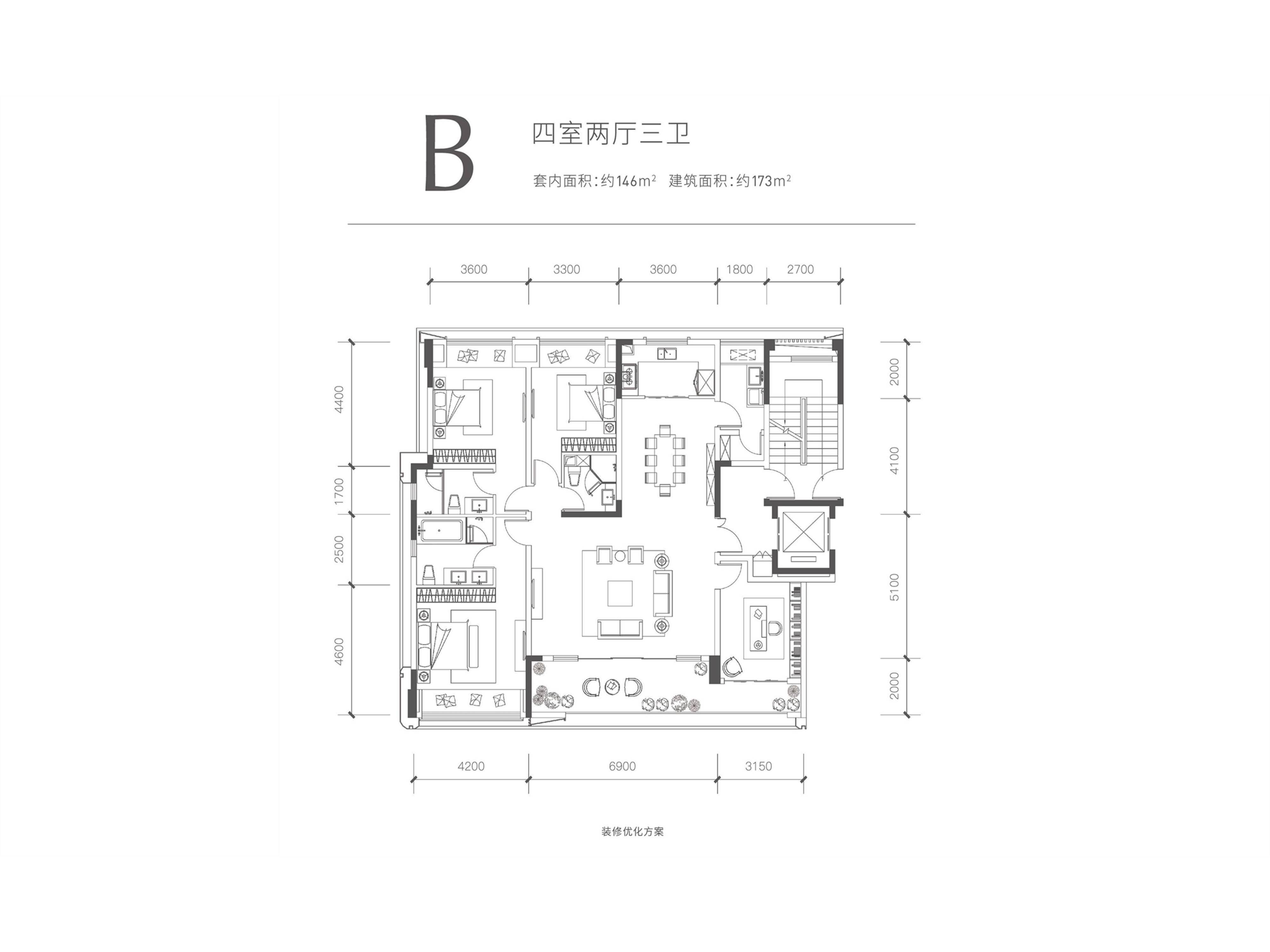 香港置地壹江郡户型图图片