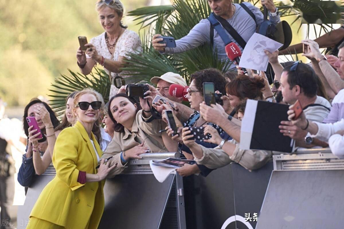 杰西卡-查斯坦亮相第71届西班牙圣塞巴斯蒂安国际电影节电影_时间