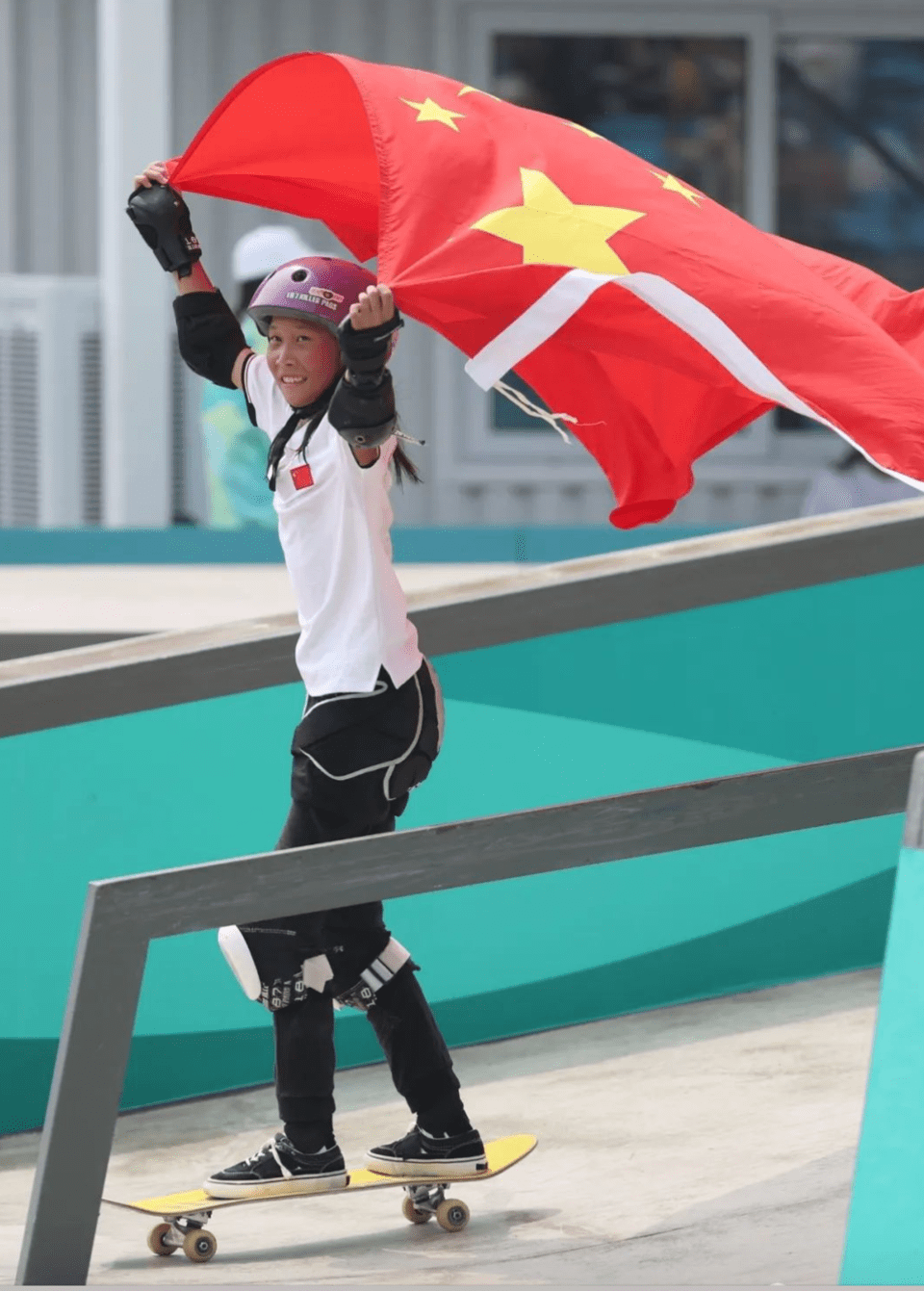 "13岁济南姑娘成为中国最年轻亚运冠军_崔宸曦_训练_陈晨