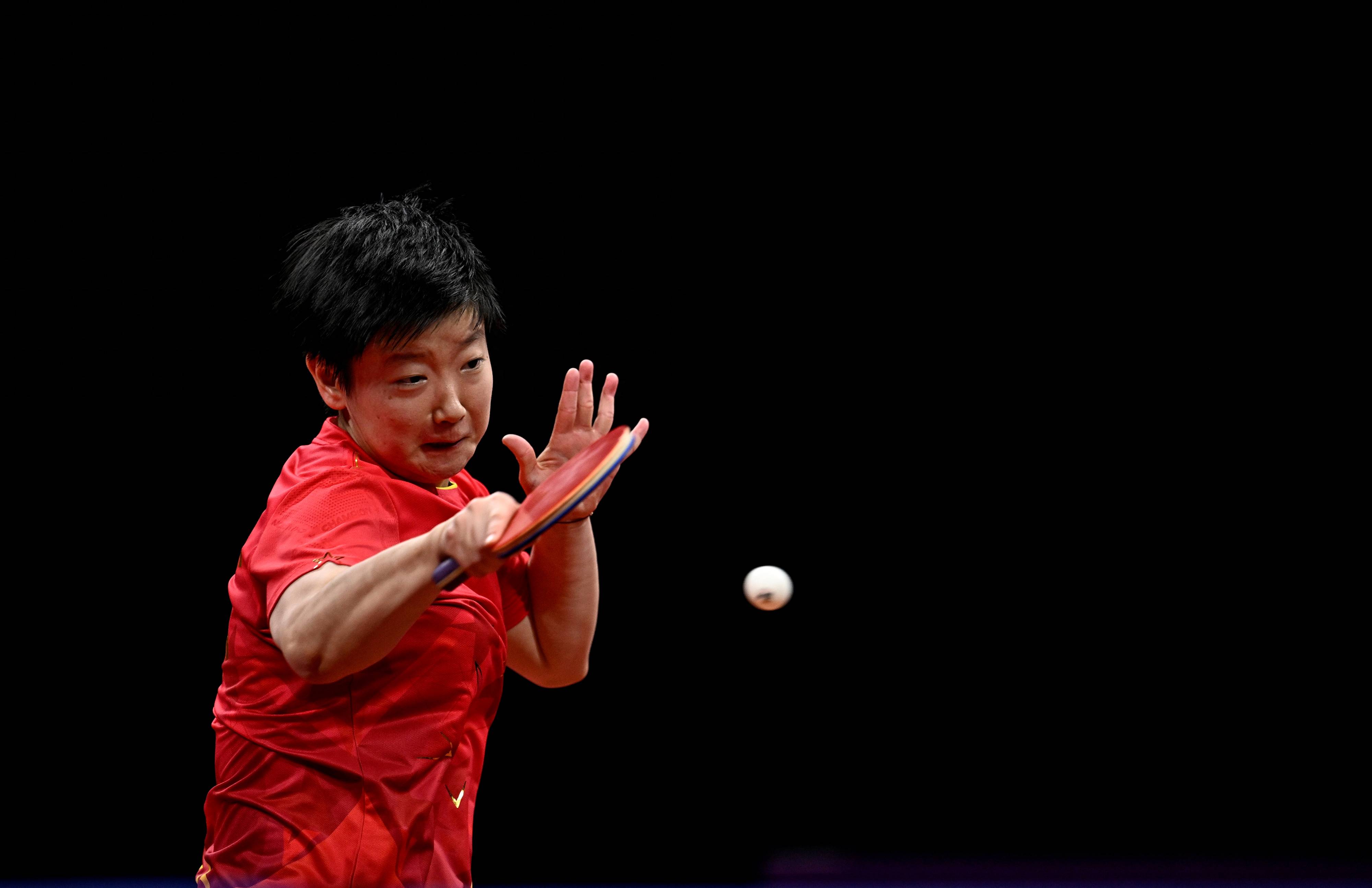 (杭州亚运会)乒乓球——孙颖莎夺得女子单打冠军_新华社_比赛_王鹏