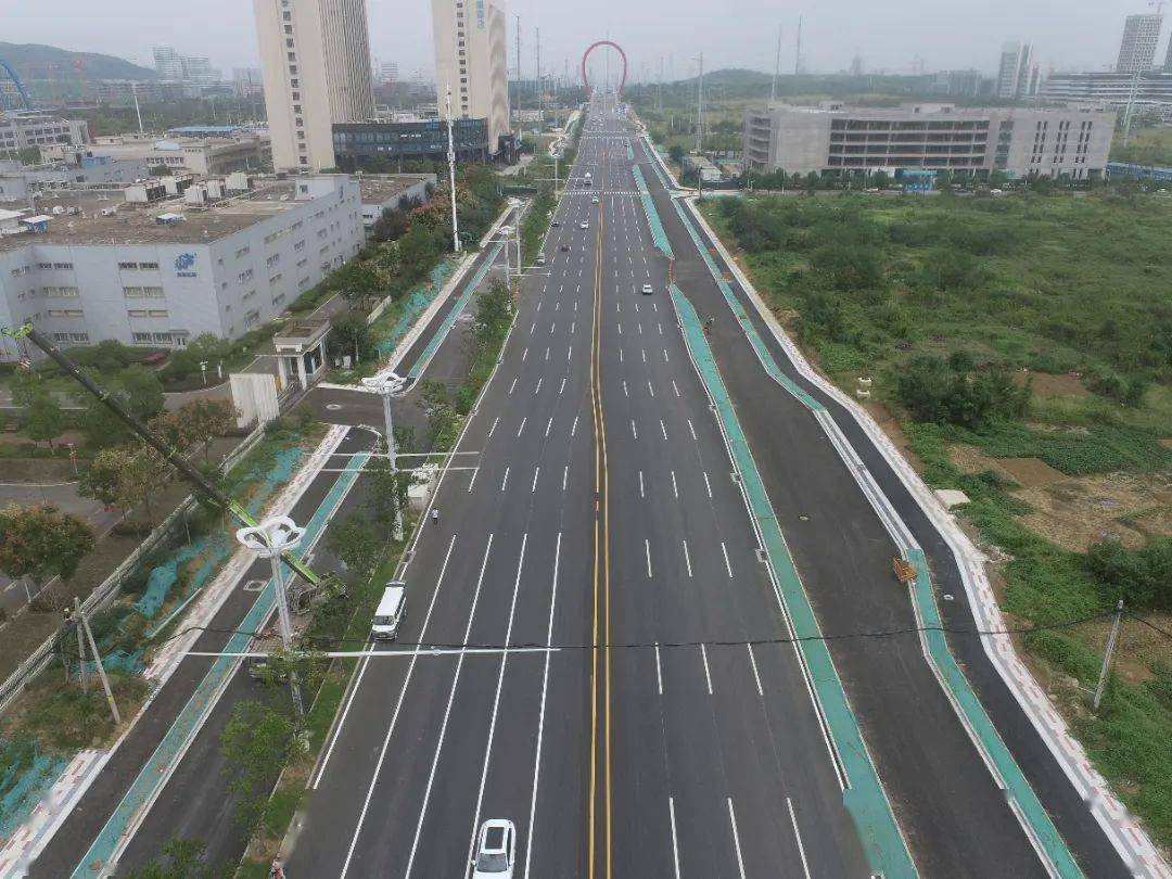 双向12车道!光谷重要主干道全线通车_武汉_高新二路_项目