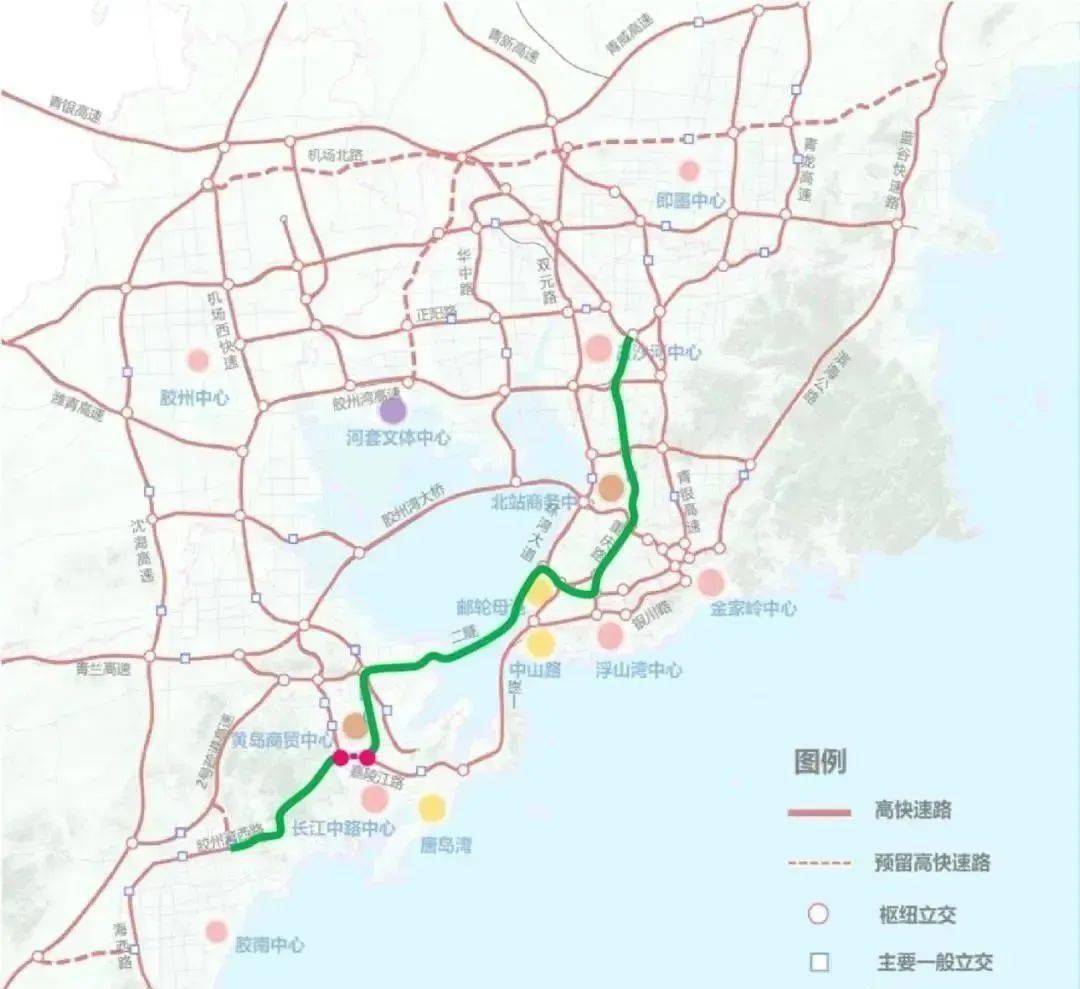 青岛中山路规划图图片