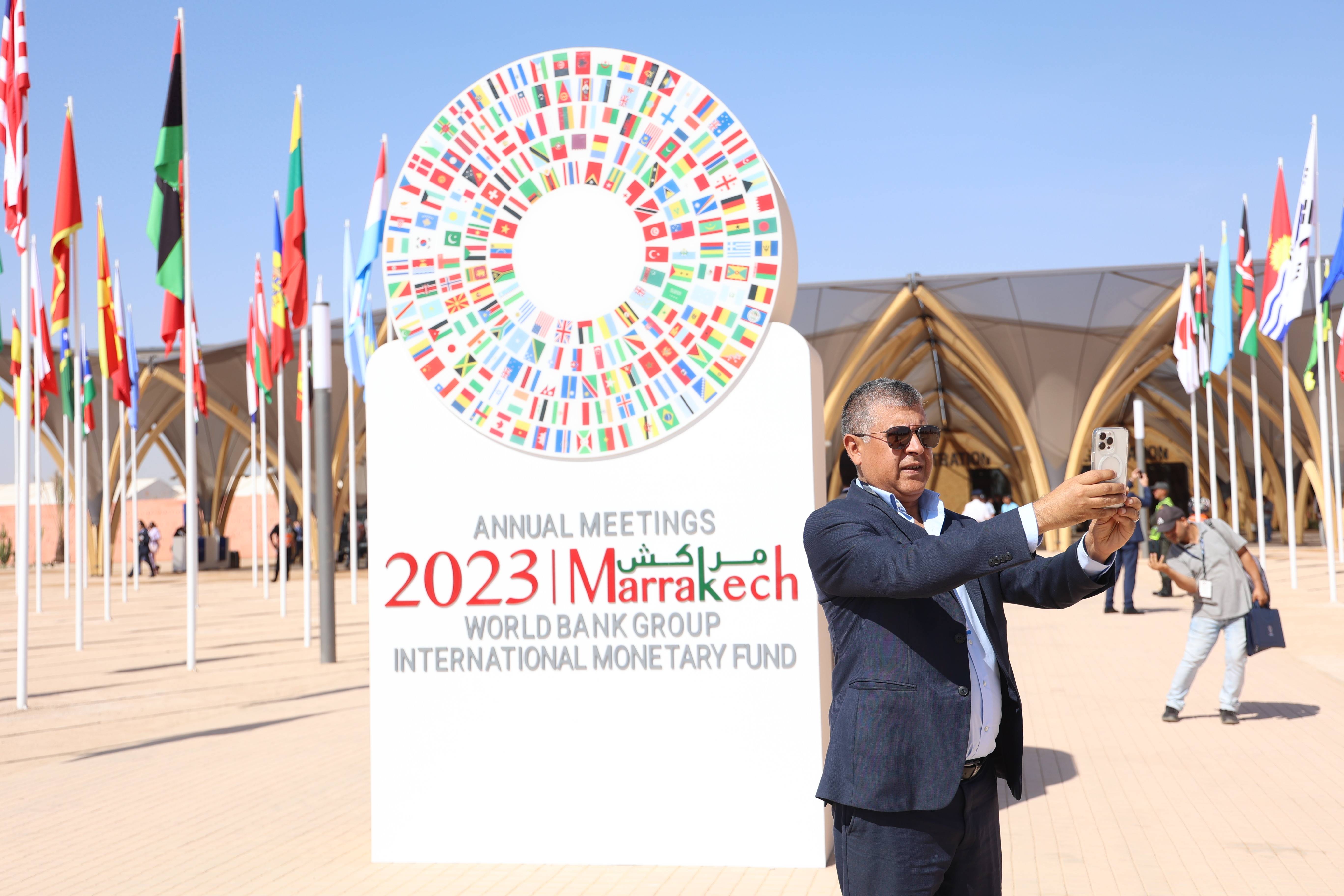 国际）国际货币基金组织和世界银行2023年年会在摩洛哥开幕_搜狐网