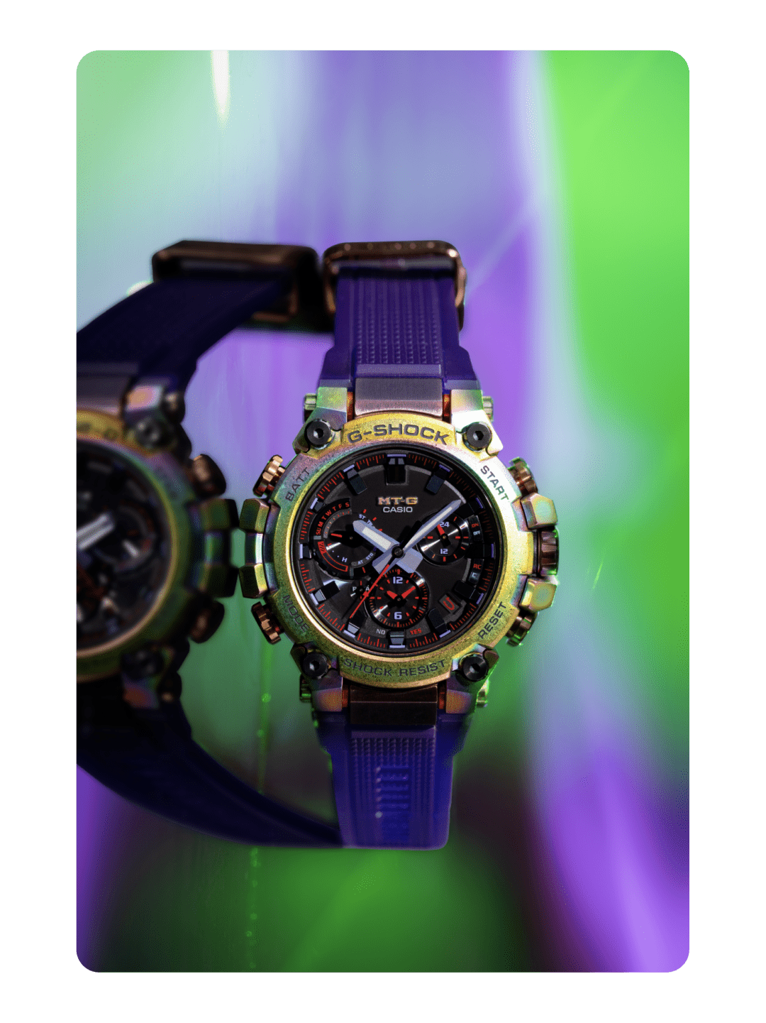 casio | g-shock「极光」再现&与卡西欧「户外系列」一起征服陆地