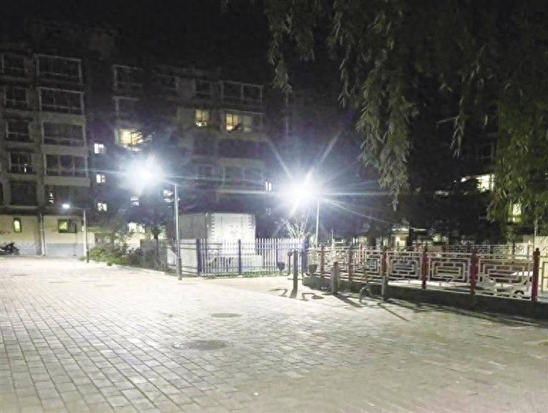 红古区火车站社区 路灯亮了 晚上回家再也不用摸黑了_小区_居民_活动
