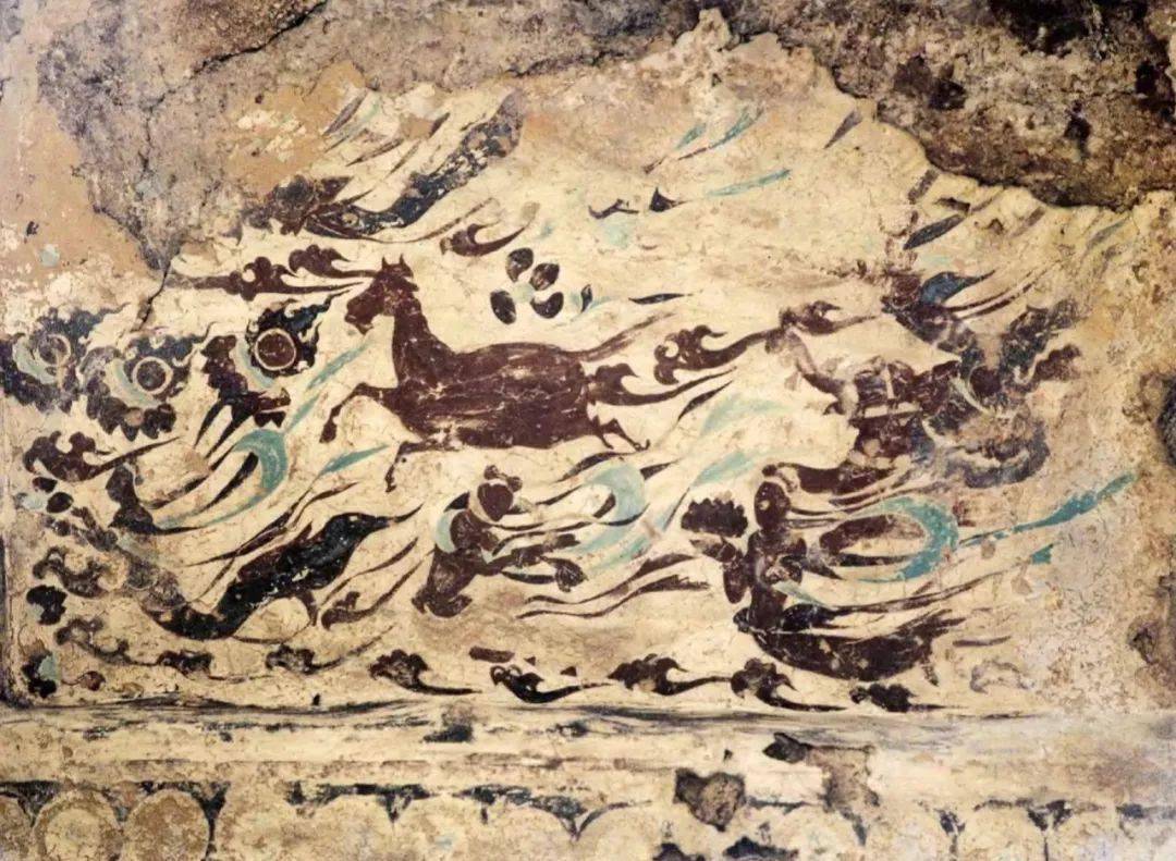 麦积山壁画,一画一世界_北魏_飞天_麦积山石窟