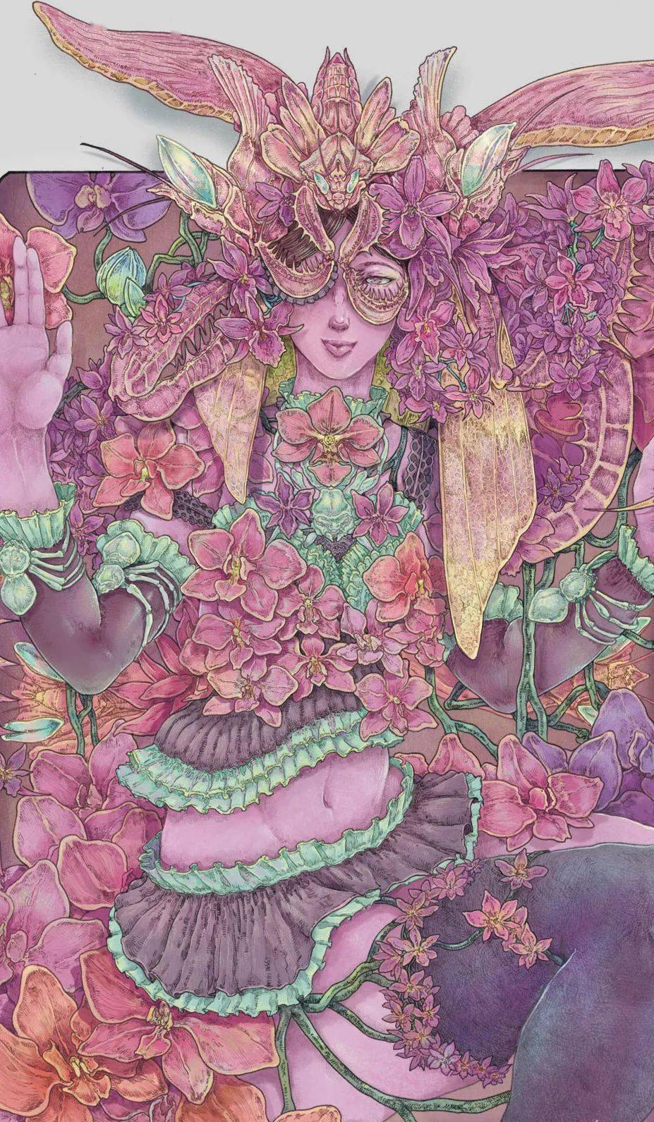 但看到他的插画亿点细节,我哭了,不知从何抄起…_日本_作品_的发展