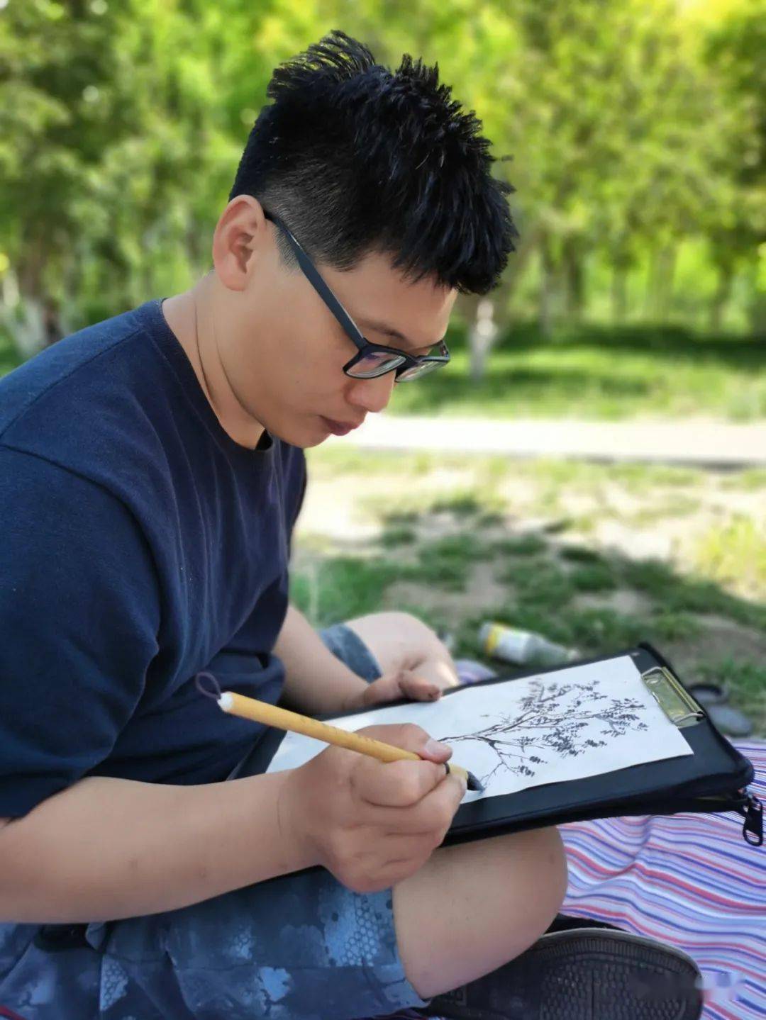 【静海文化】静海青年画家刘义军作品欣赏(九)_中国_天津_山水