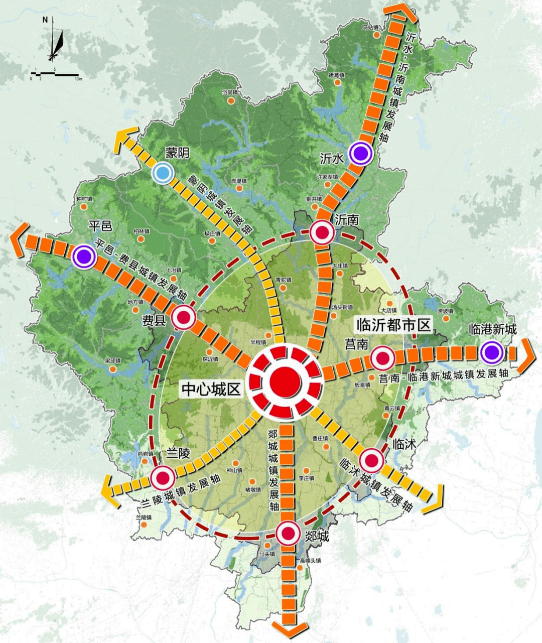 临沂2035年城市规划图片