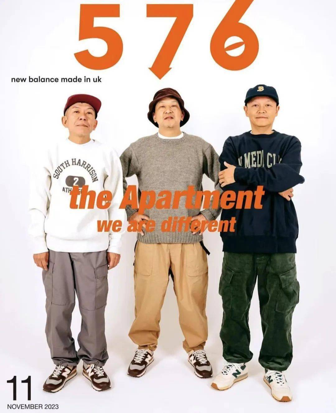 复古白绿和人气摩卡，The Apartment x New Balance 576联名发布_手机搜狐网