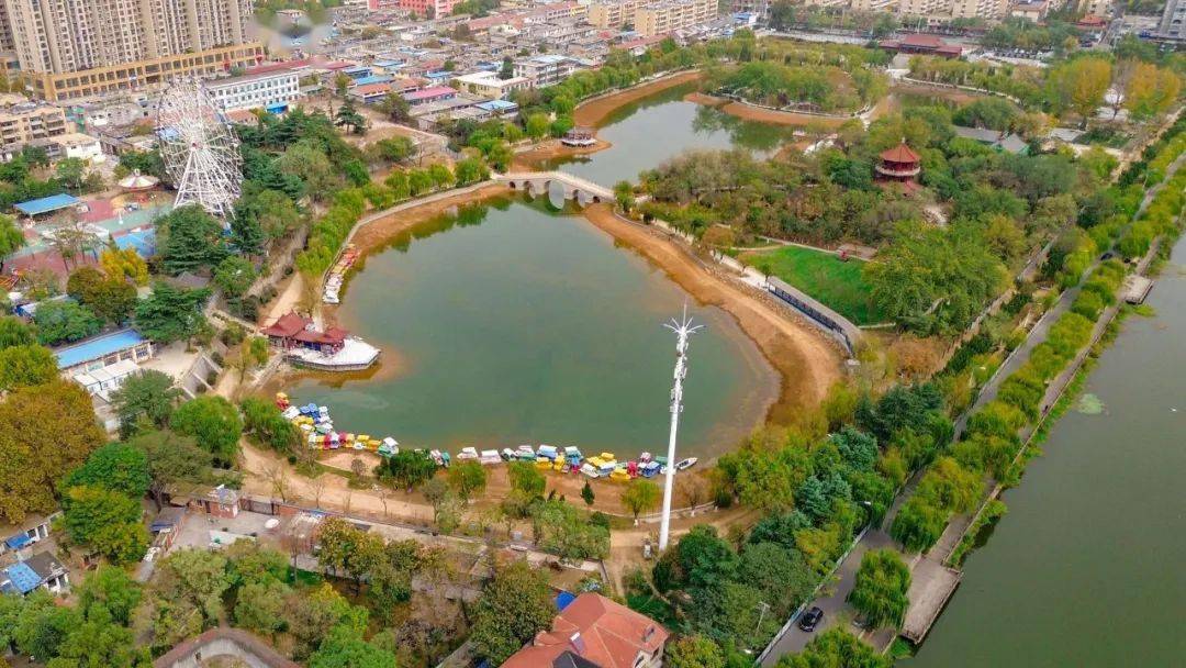荆河公园开园倒计时!_改造_施工_滕州