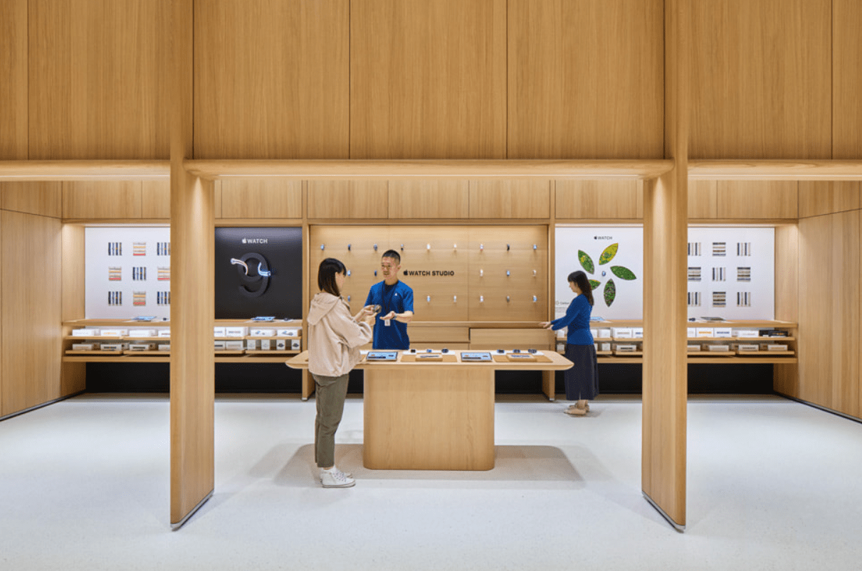 apple 温州万象城零售店现已正式开业