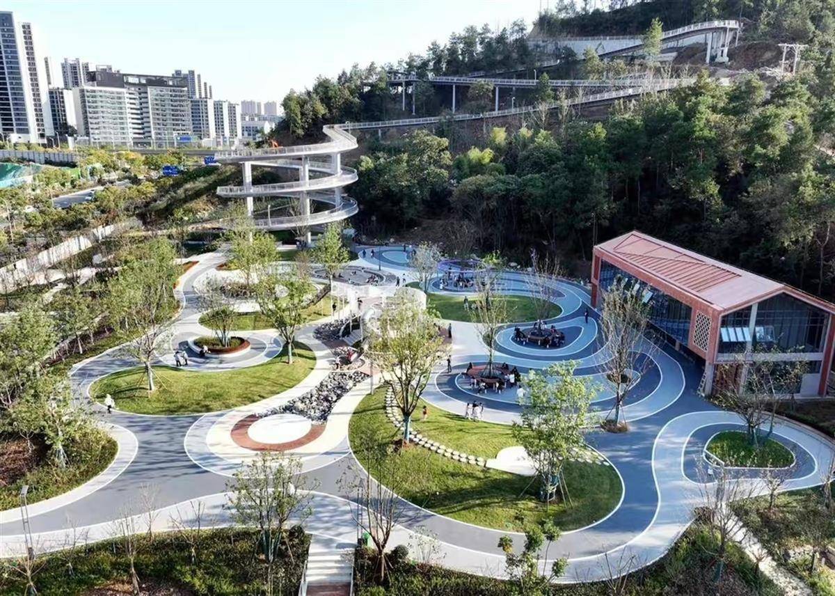 健康步道为城市增添民生温度_十堰_的发展_生活