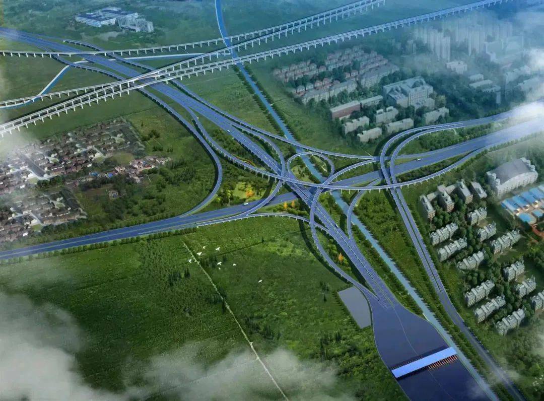 双向8车道,新增多座立交,西安这条高速扩建全面启动_西兴_咸阳_三桥