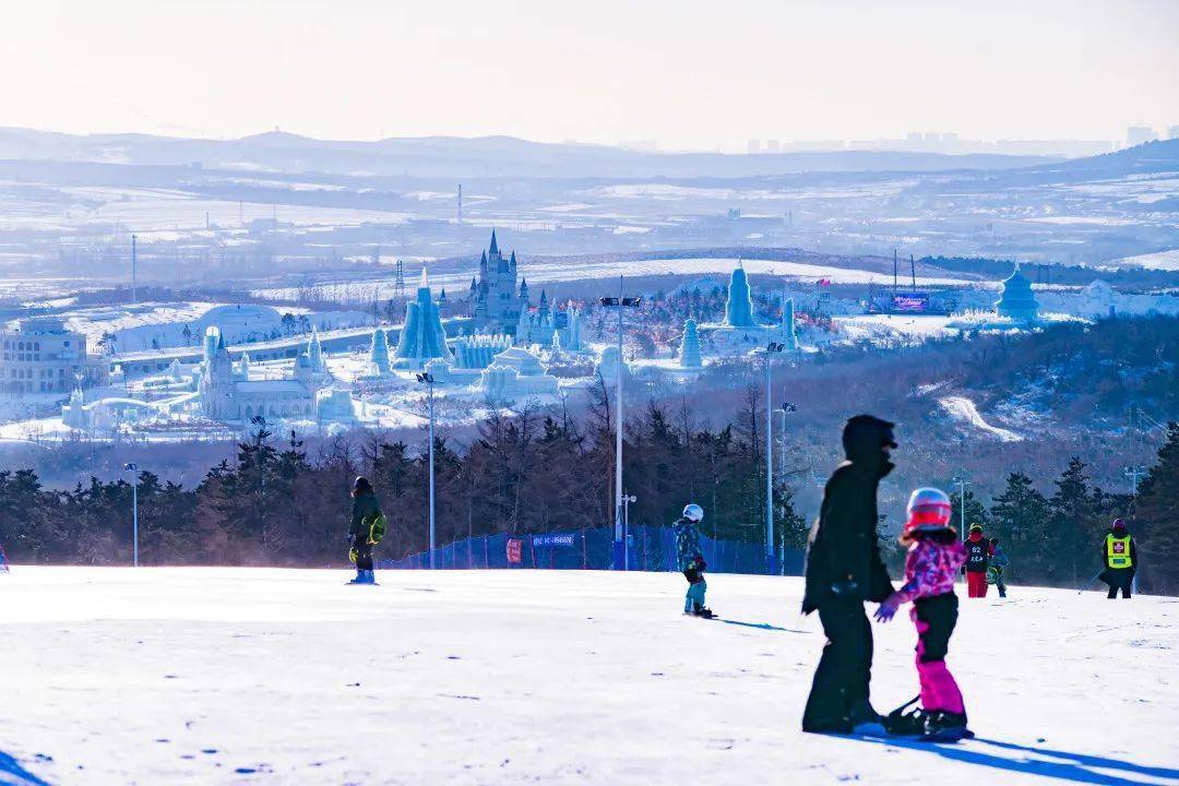 长春南湖滑雪场图片