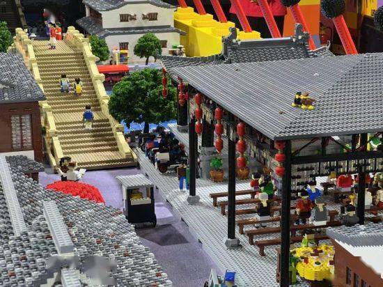 乐高乐园邀请你一起看展_枫泾_模型_古镇