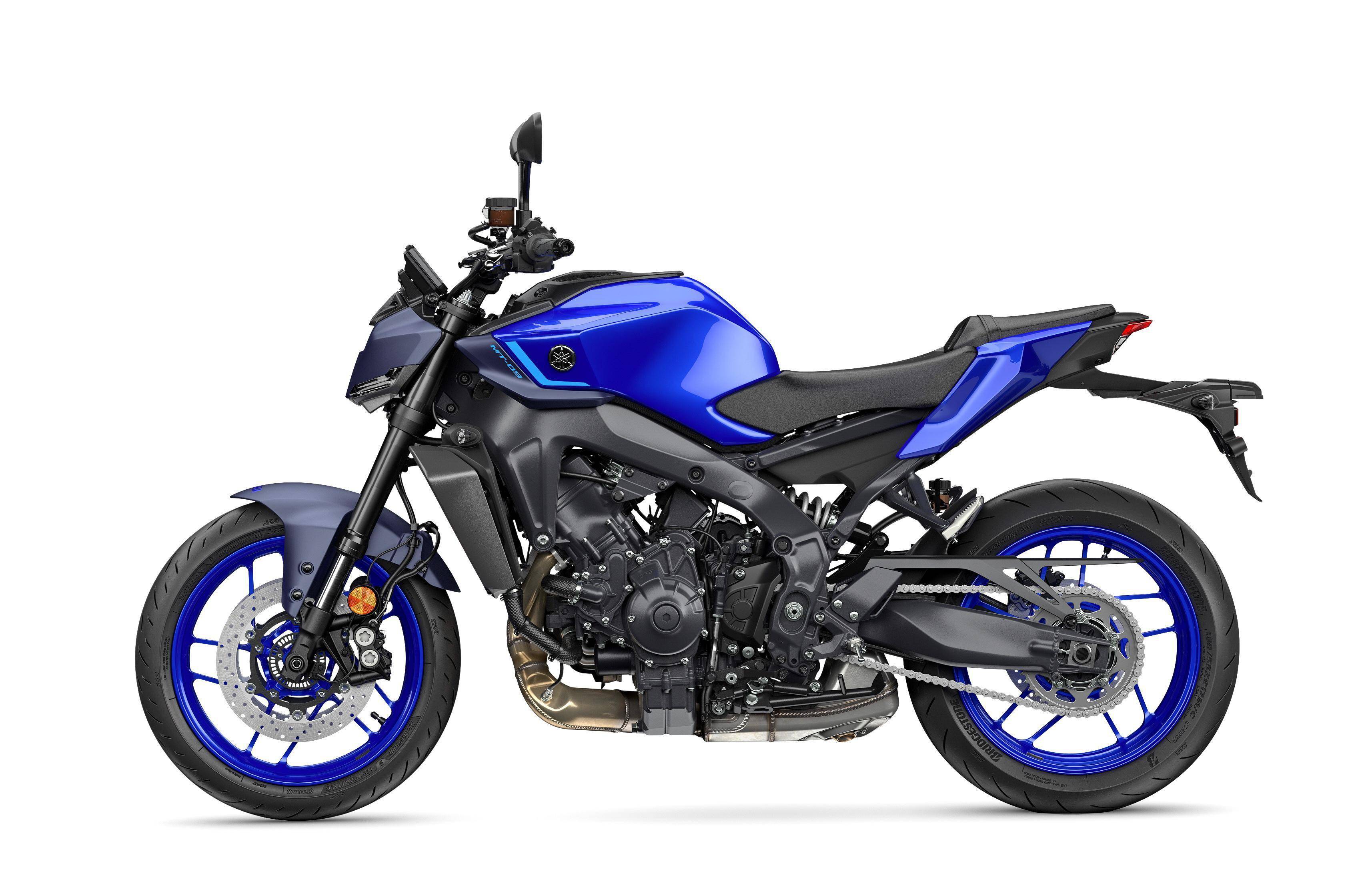 细节简介:yamaha 2024 mt-09 运动街车