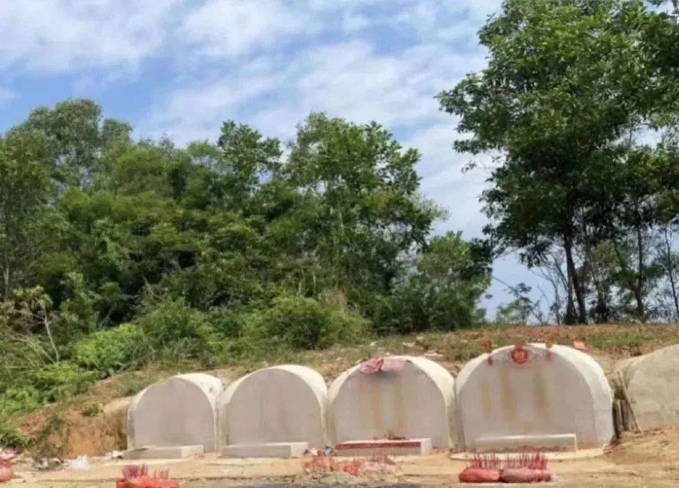 10月24日,潮南区两英镇根据群众反映石美村乌鸦头山毁林造坟的情况