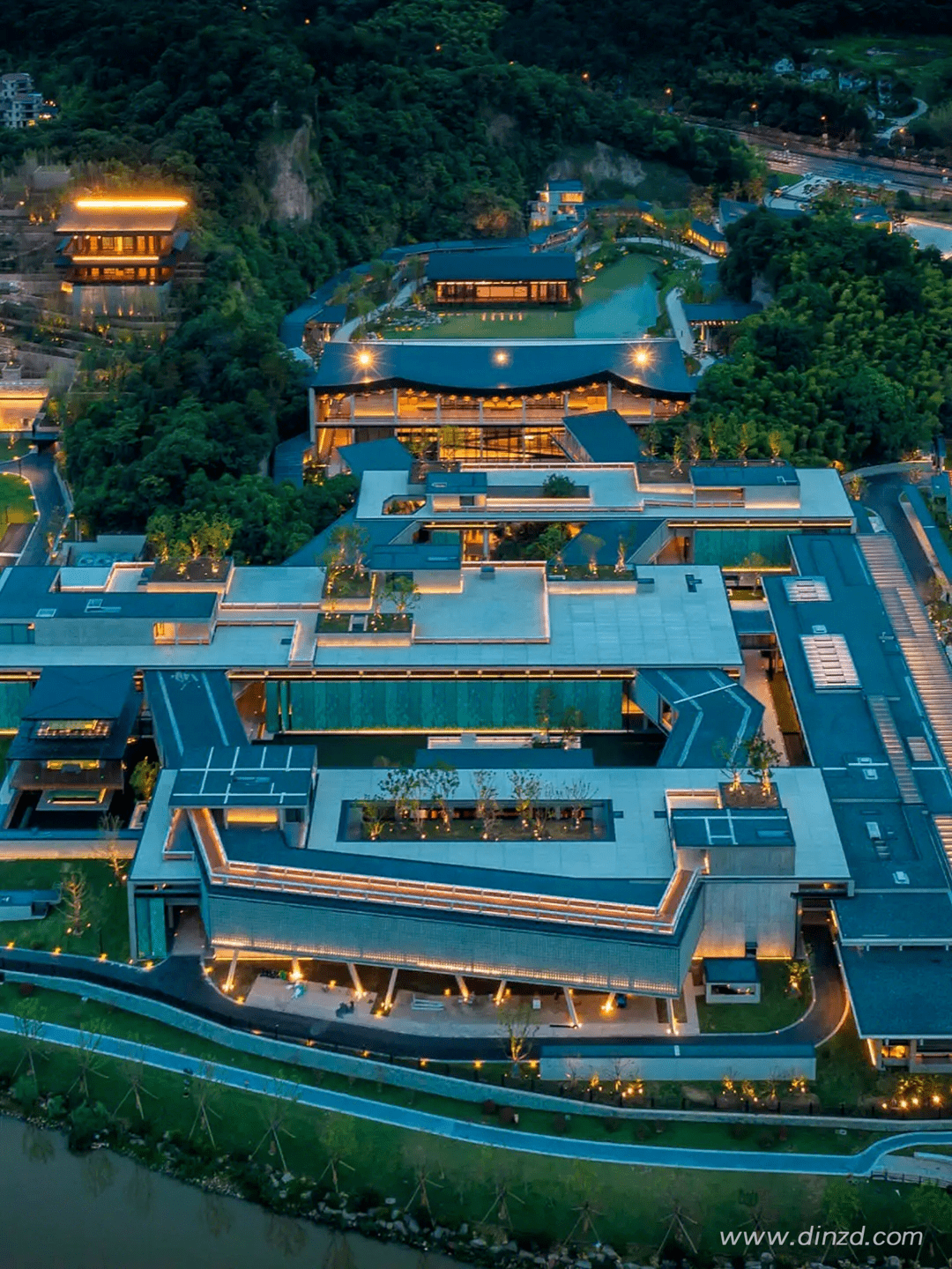 DINZ德网 | 业余建筑工作室 · 杭州国家版本馆_Having_The_is