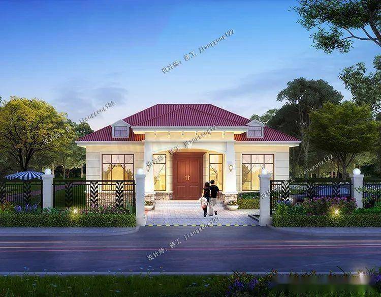 4款实用一层小平房,造价不到15万,农村人人建一套_建筑_设计_结构