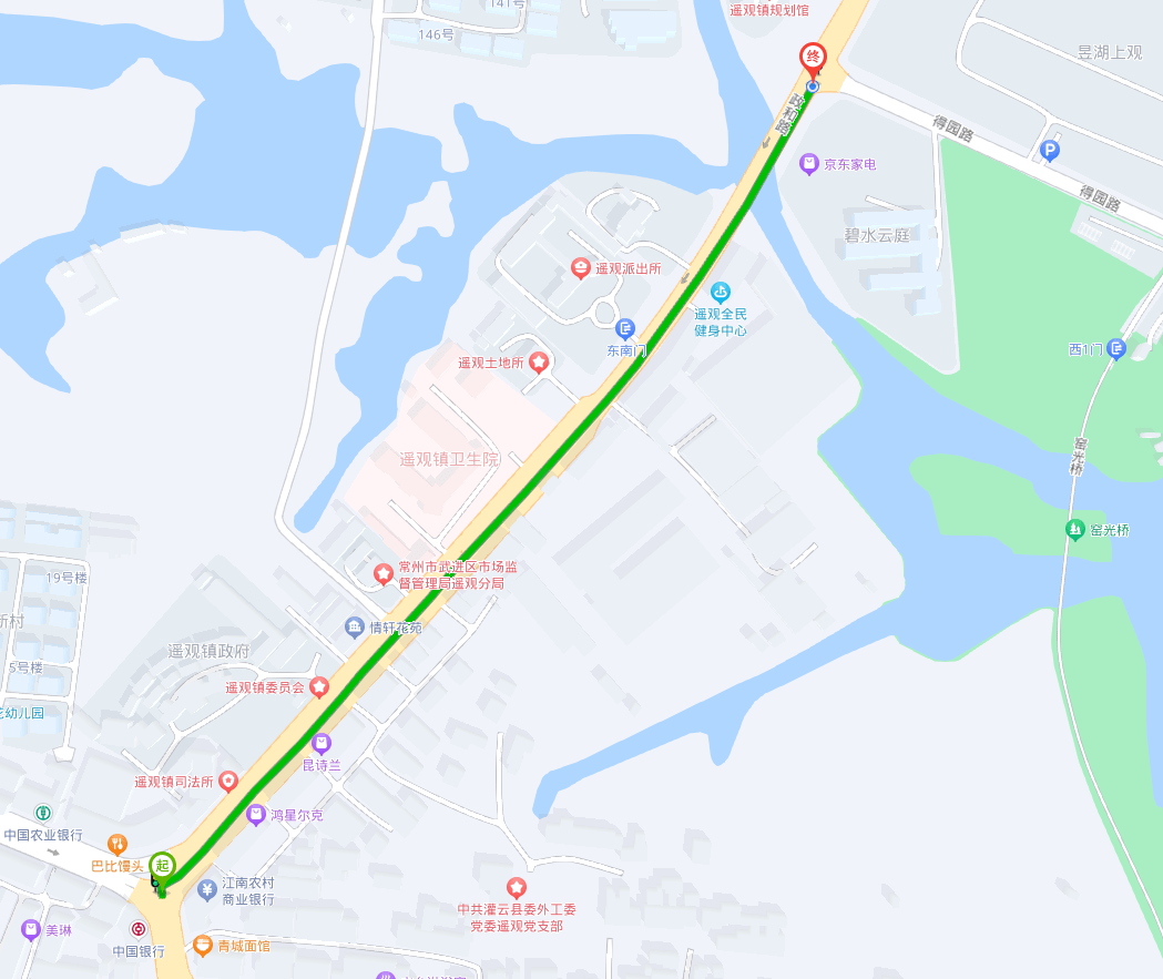 附近公交站推荐:// 遥观广电站途径公交车有:275路,284路,294路,317路