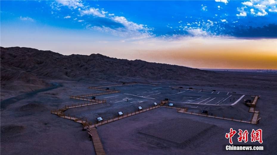 文明的坐标|"丝路驿站"悬泉置_遗址_cnsphoto_敦煌