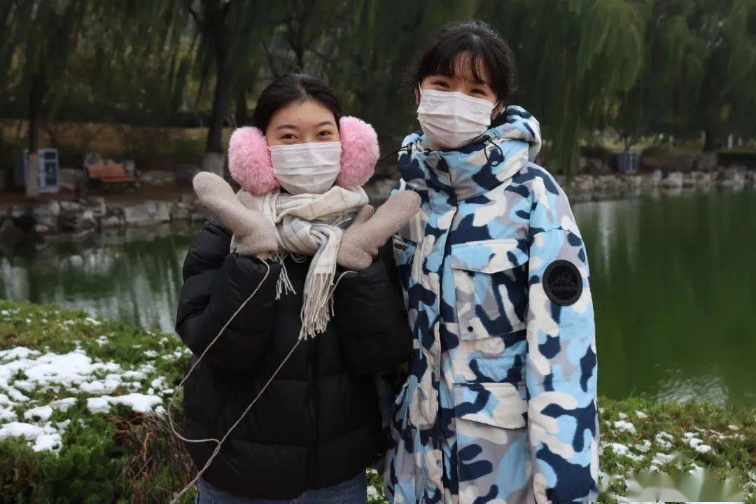 在山师,遇见第一场初050504雪050504 雪