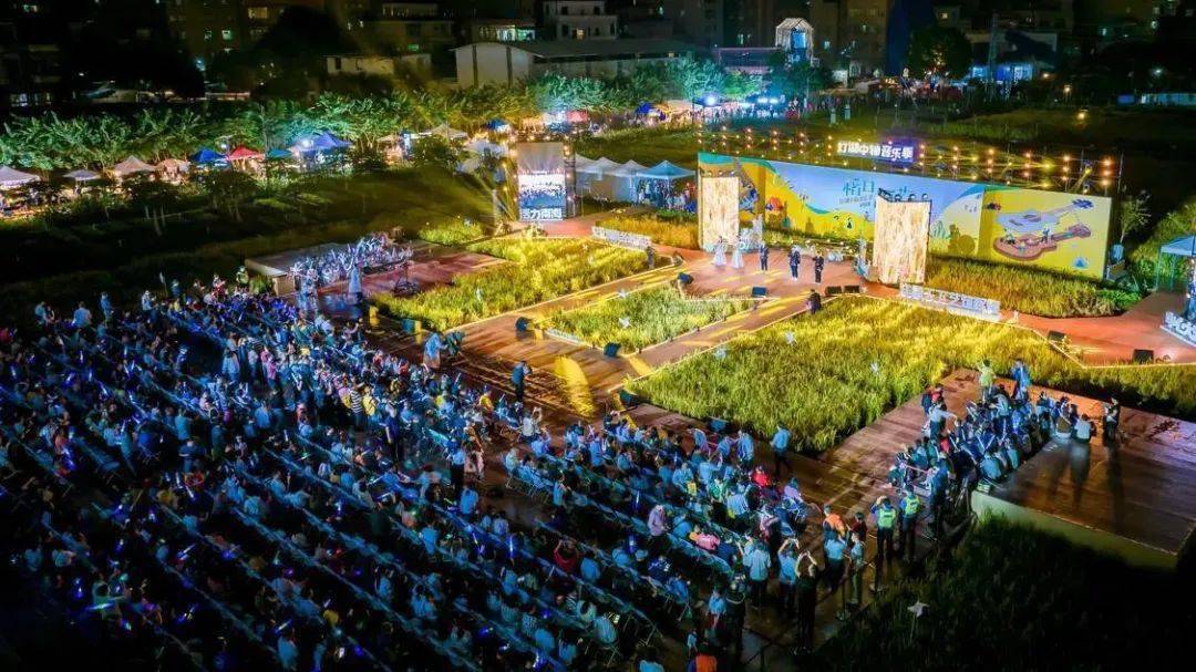 今晚继续!20位名模亮相佛山最火爆稻田音乐节