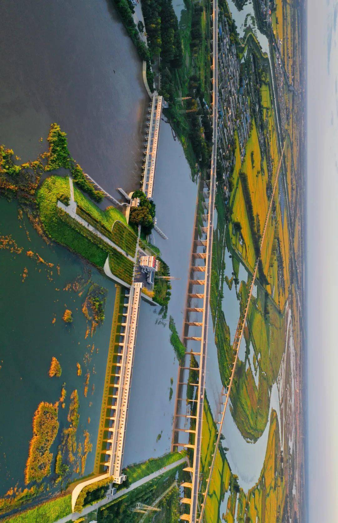 盘锦风光丨辽河闸公园_采编_审核_整理