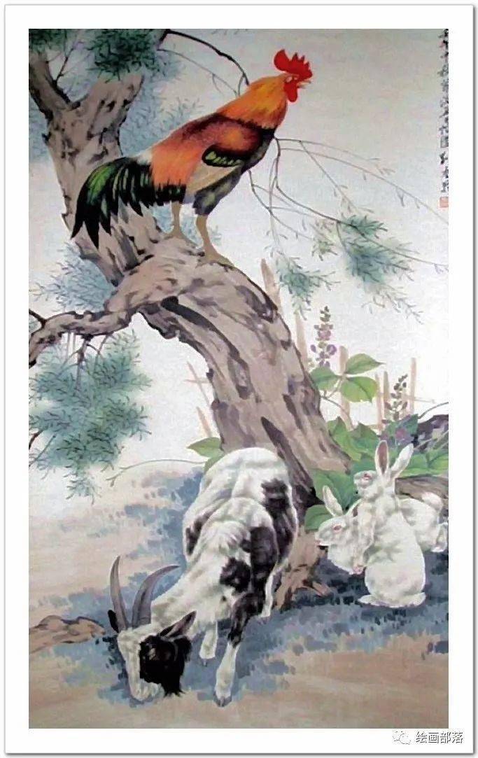 道法自然——劉奎齡的花鳥動物畫_工筆_作品_天津