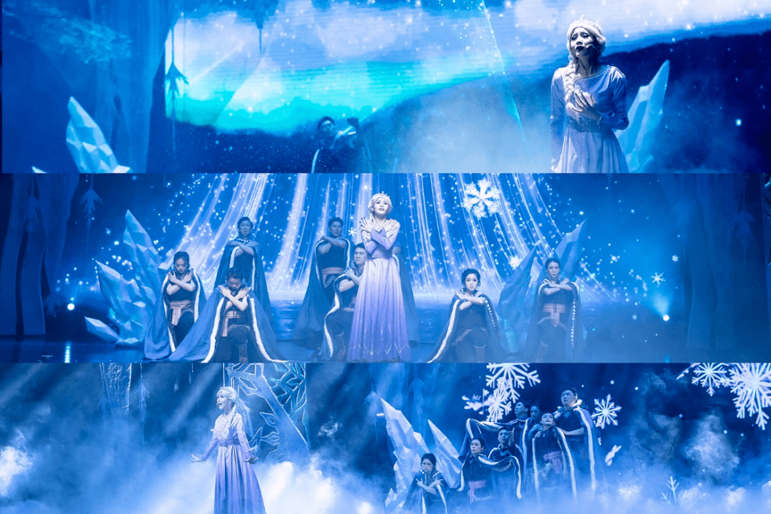 大型沉浸式全景舞台剧《冰雪女王艾莎之公主奇缘》来了!