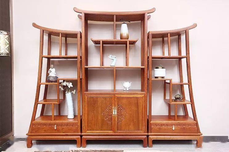 100款精品红木博古架,真是美腻了!