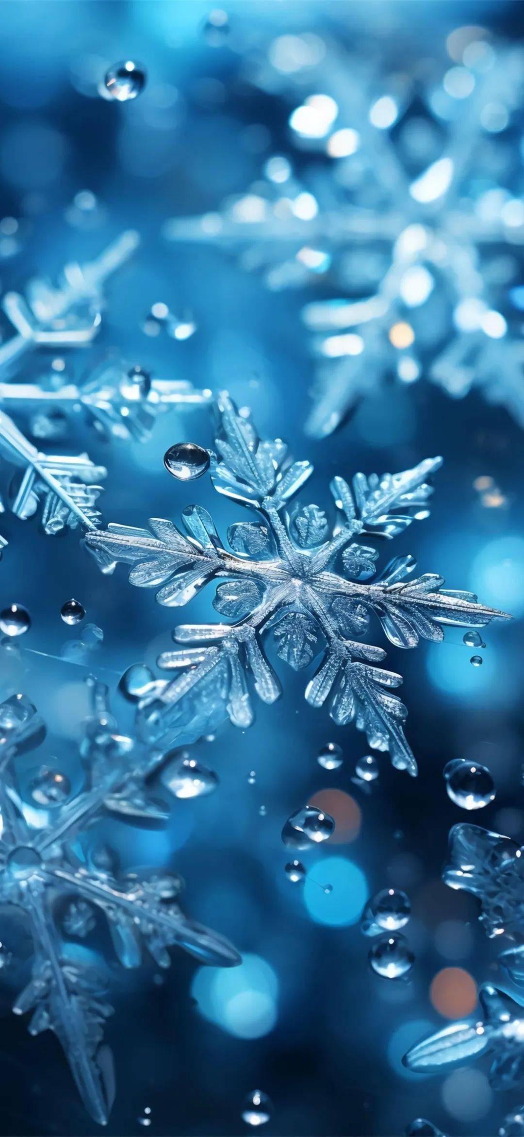 壁纸合集 | ai生成的雪花壁纸