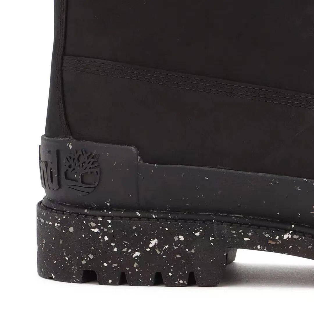 本季最帅靴类之一,junya watanabe x timberland开售_部分_黑色_鞋底