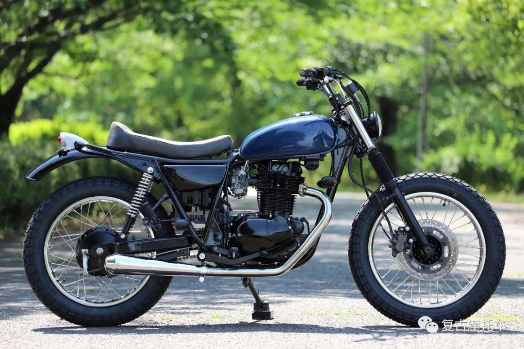 简简单单却很好看的川崎 tr250 | 每日一车_搜狐汽车_搜狐网