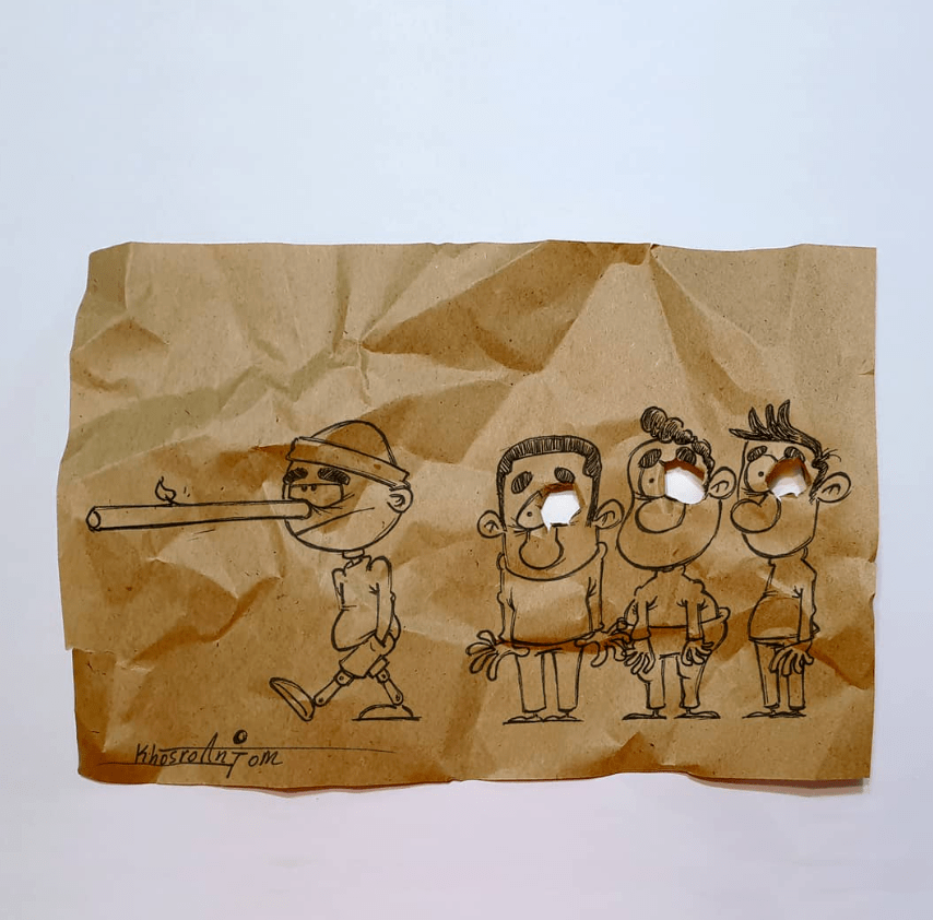 创意点亮平凡生活:25幅融合现实与想象力爆棚的脑洞插画!