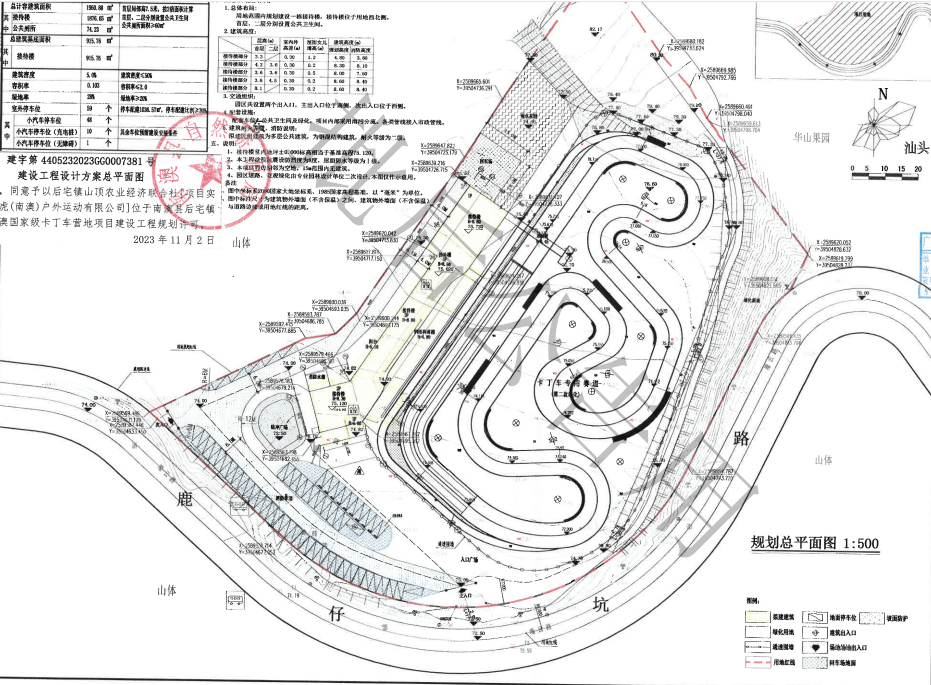 南澳國家級卡丁車營地項目由硬虎(南澳)戶外運動有限公司建設.