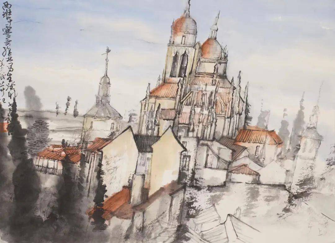 丨软卡设色丨33x45cm来源:上饶美术馆上饶艺术博物院初审:关欣复审