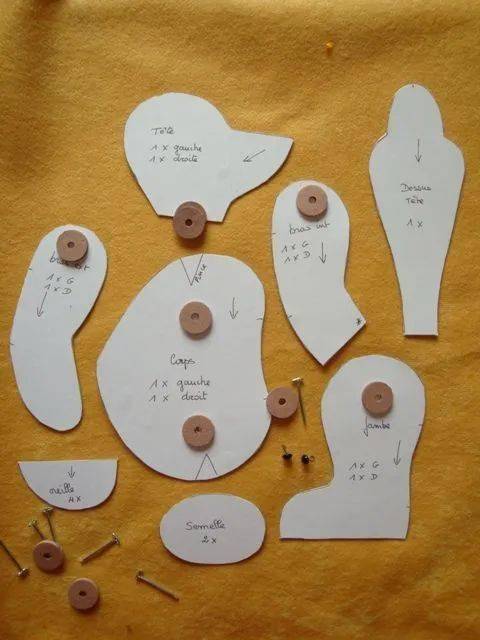 手作(附教程) | 可可爱爱的玩偶都是旧衣服做的,小朋友大朋友都喜欢极