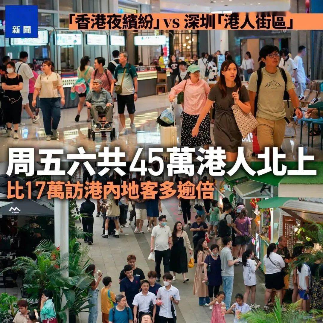 香港人挤爆深圳,为何北上购物火了?_内地人_服务_汇率