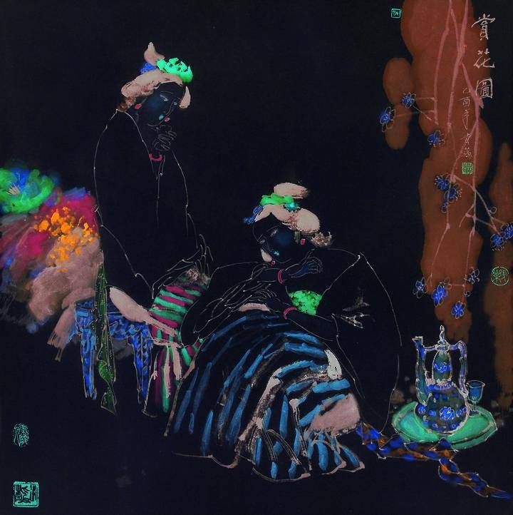 著名画家钱贵荪突发心梗去世,一个月前刚办作品展_连环画_浙江_cm