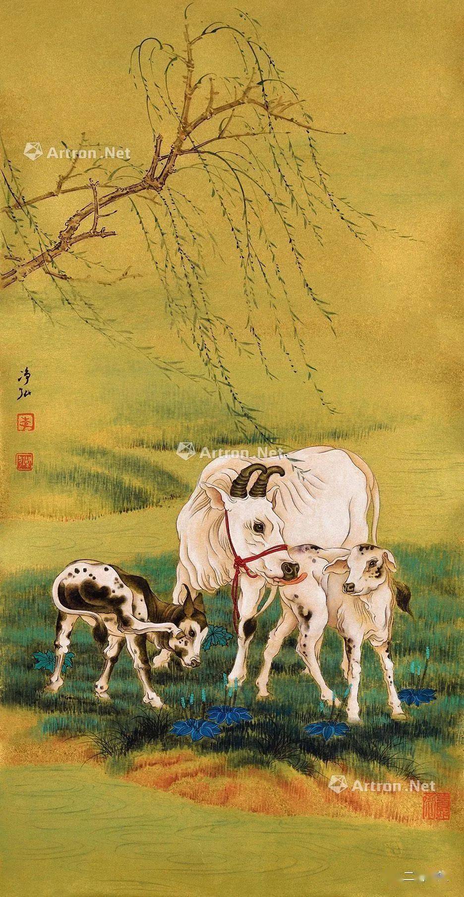 谭老师为你介绍牛的写意画法