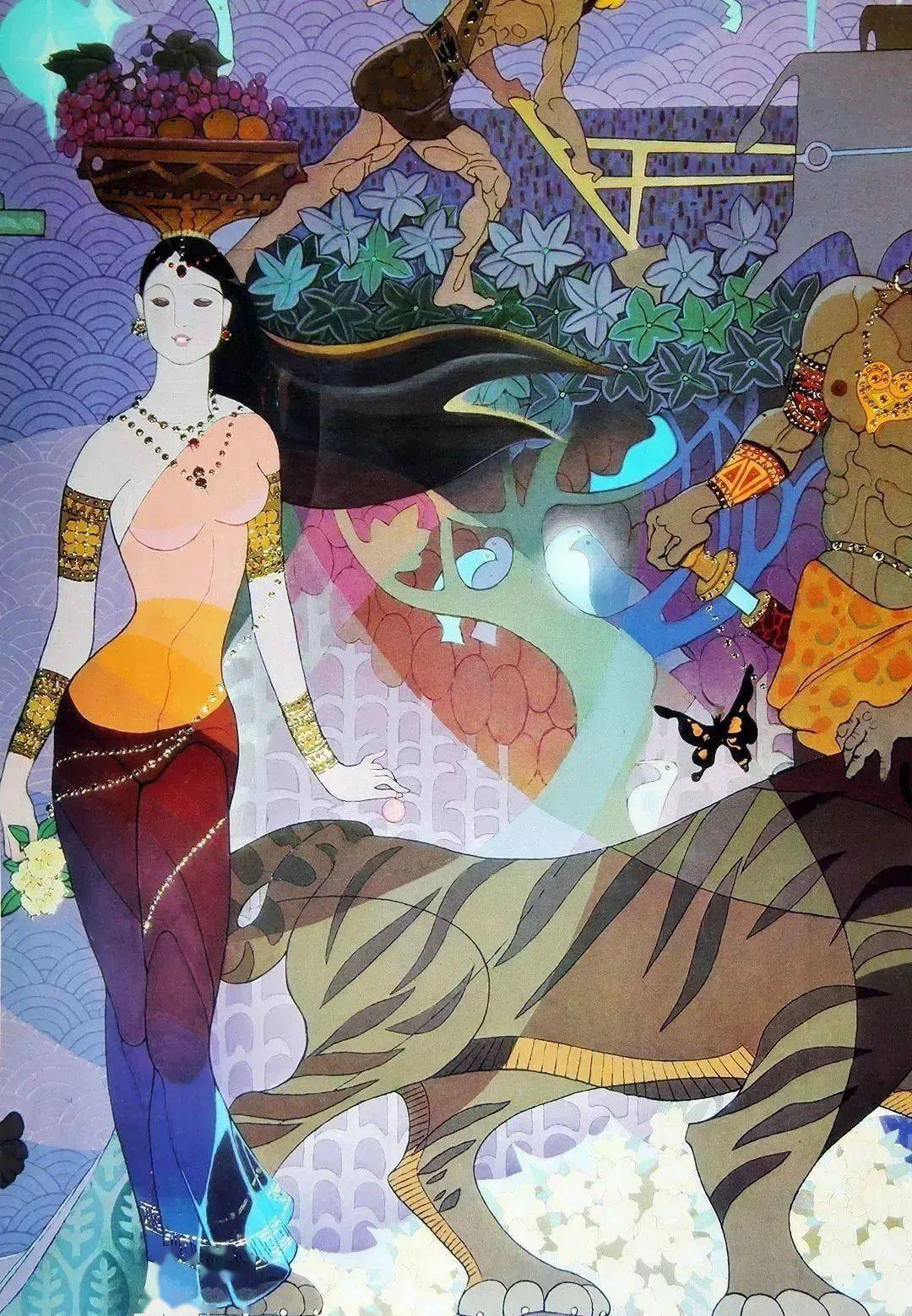 人民大会堂的这组画,美!_仙女_红果_长白山