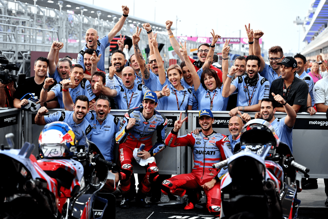 福建友力企业you-all所支持的吉斯尼 motogp 车队,在正式比赛前的几个