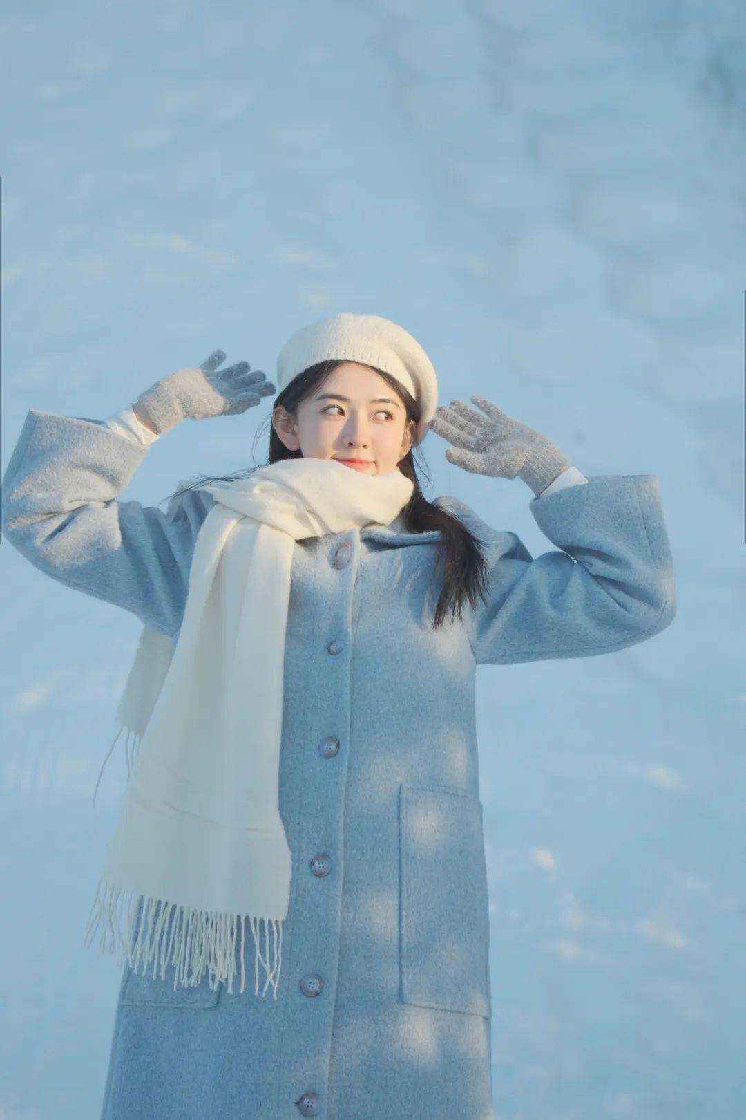 明星们的冬日雪景照,好好看呀!