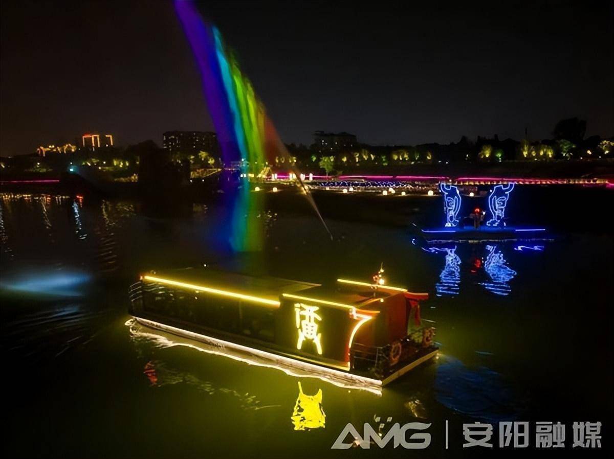 河南安阳:通过"洹河夜游"打造中华文化新地标_游客_历史_殷墟