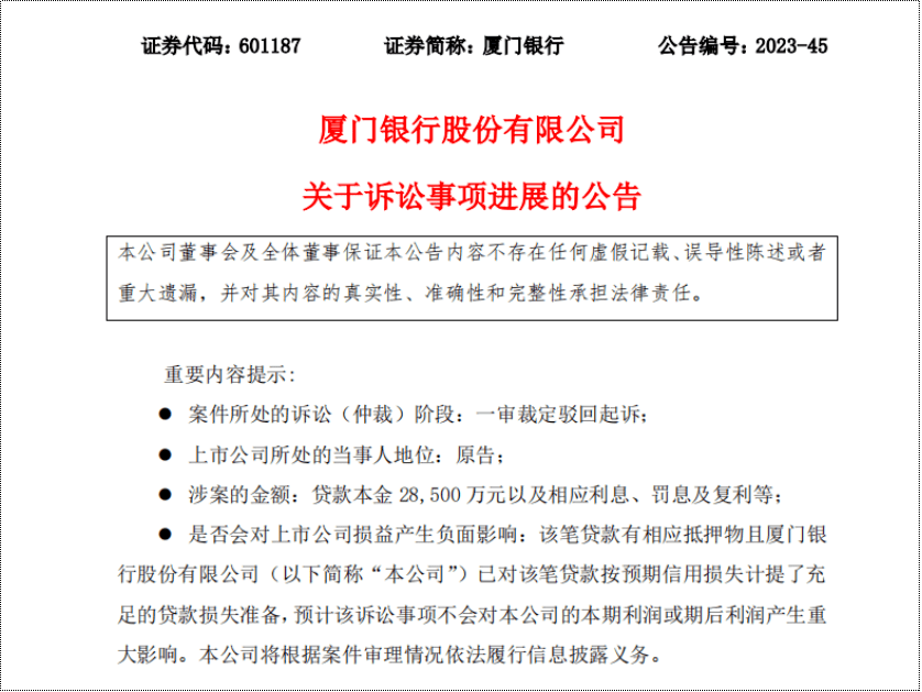 2023年2月20日,厦门银行福州分行与福建三盛实业,程璇,林荣滨,福建